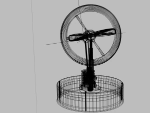 motor Stirling Modelo 3D