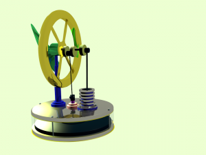 stirling engine Modelo 3D
