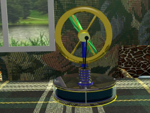 motor Stirling Modelo 3D