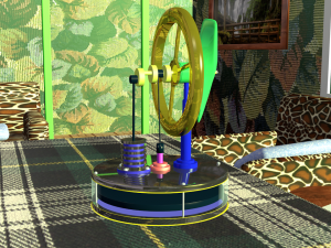 stirling engine Modelo 3D