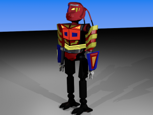 robot Modello 3D