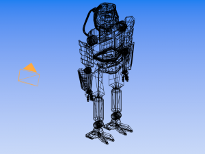robot Modello 3D