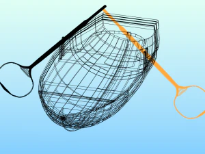 човни 3D Модель