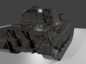 tigerii 3Dモデル