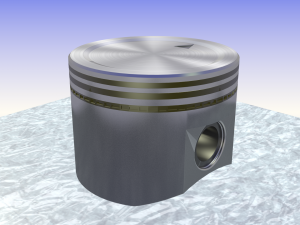 crankshaft rod piston Modèle 3D