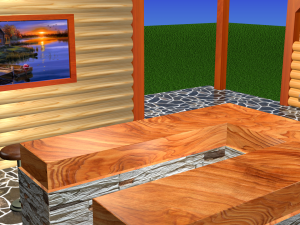 gazebo Modelo 3D