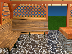 gazebo Modelo 3D