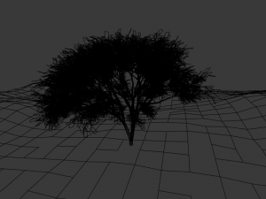 tree landscape 3D Модель