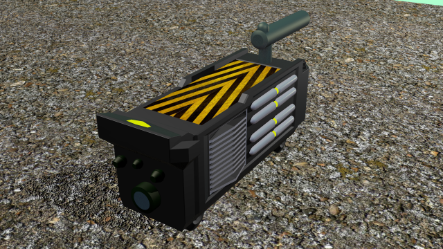 ghost trap Model 3D .c4d .max .obj .3ds .fbx .stl .blend 