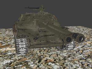 tank object 703 version 2 Modelo 3D