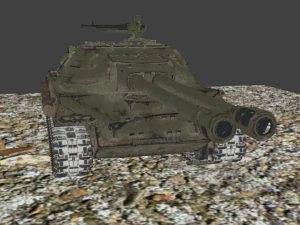 objeto tanque 703 vers&atilde;o 2 Modelo 3D