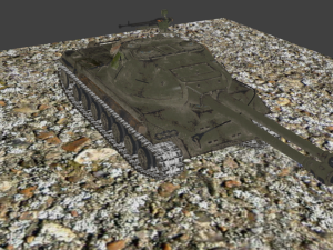 tank object 703 version 2 3D 모델