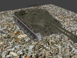 tank object 703 version 2 3D Model