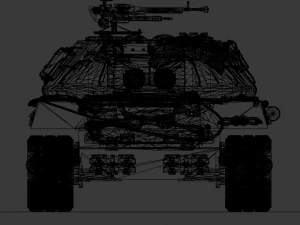 tank object 703 version 2 3D Model