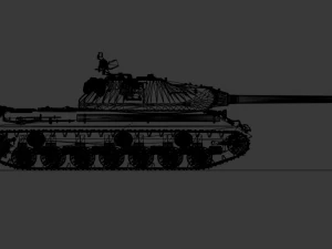 tank object 703 version 2 3D Model