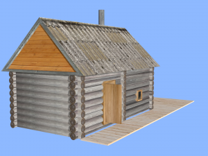 bathhouse 3Dモデル