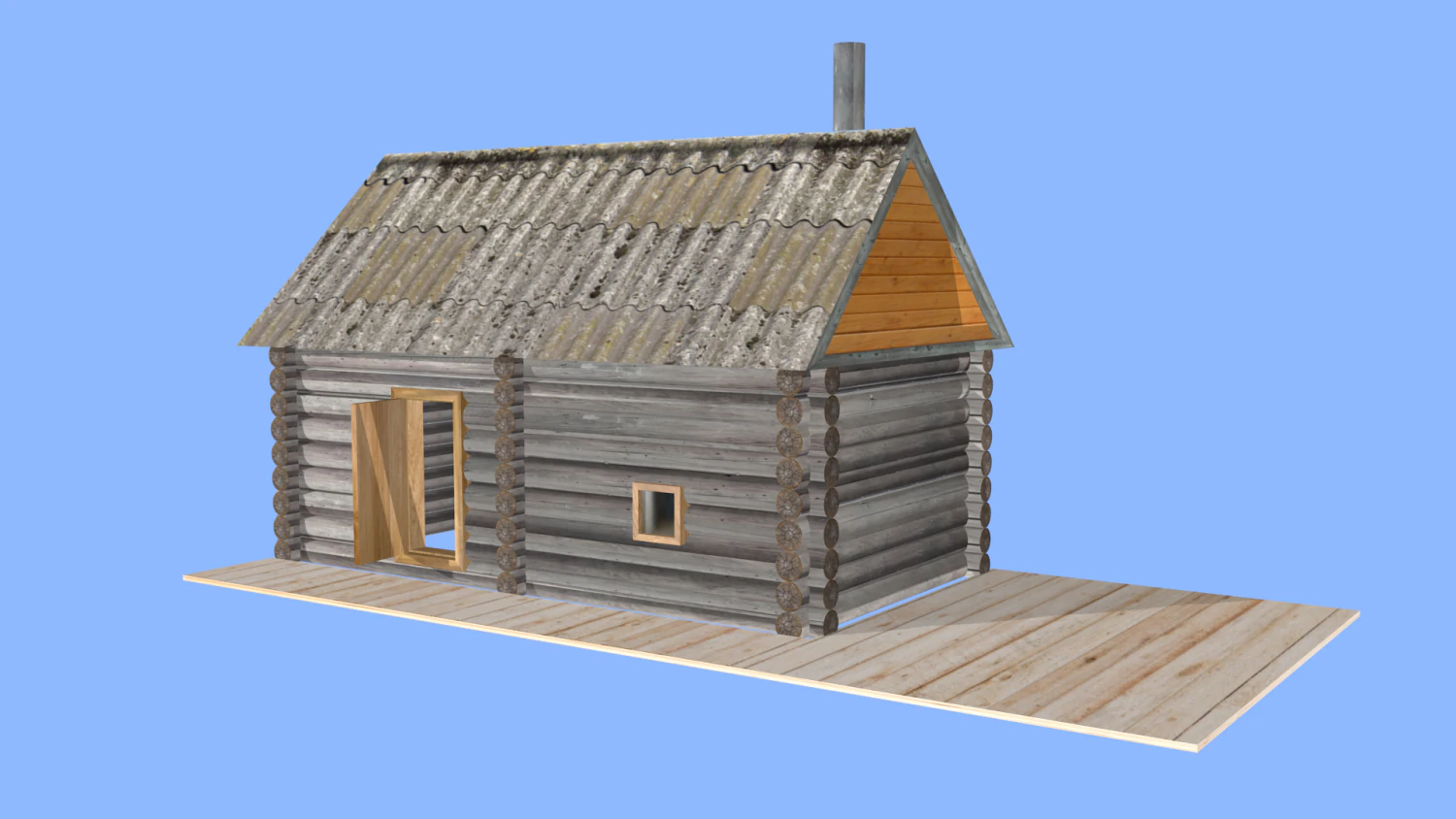 łaźnia Model 3D .c4d .max .obj .3ds .fbx .stl .blend