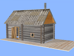 bathhouse 3Dモデル