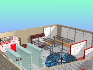 clothing store Modello 3D