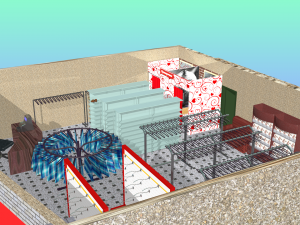 clothing store Modello 3D