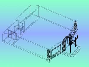 clothing store Modello 3D