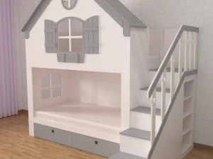 дом-кровать 3D Модель