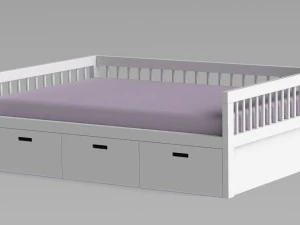 어린이용 침대 3D 모델