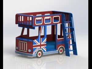 Londra otob&uuml;s&uuml; 3D Model