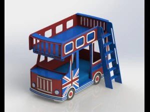 london bus 3D Model