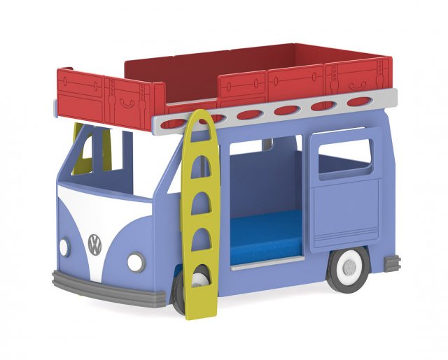 minivan volkswagen 3D Модель .c4d .max .obj .3ds .fbx .stl .blend 