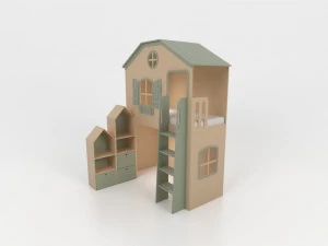 playground with slide 3D Model