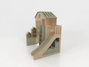 playground with slide 3D Model