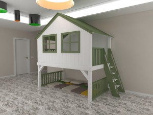 playhouse 3Dモデル