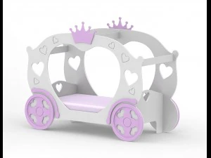 kraliyet arabası 3D Model