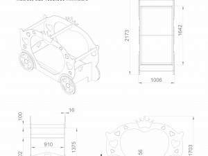 royal carriage 3D 模型