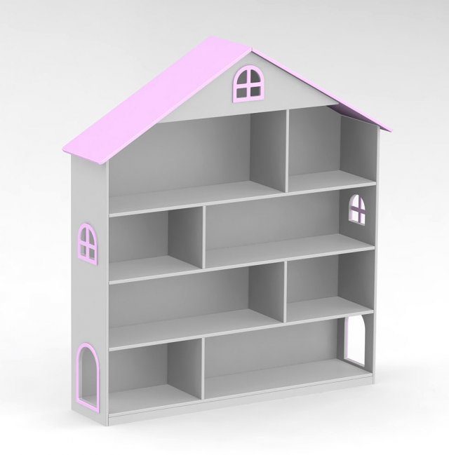 bookcase 3D 模型 .c4d .max .obj .3ds .fbx .stl .blend 
