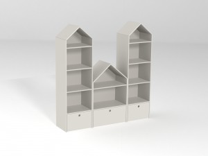 shelving house 3Dモデル