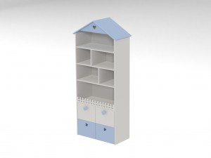 shelving house 3D-Modell