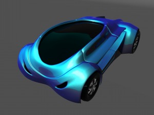nixus car Model 3D
