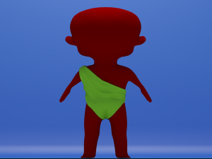 chibi baby 3Dモデル
