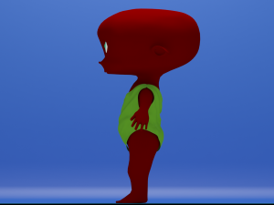 chibi baby 3Dモデル