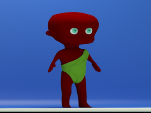 chibi baby 3D Модель