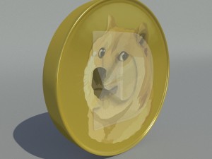 dogecoin Model 3D