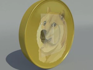 dogecoin 3D Model