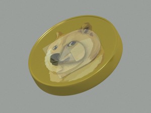 dogecoin Model 3D
