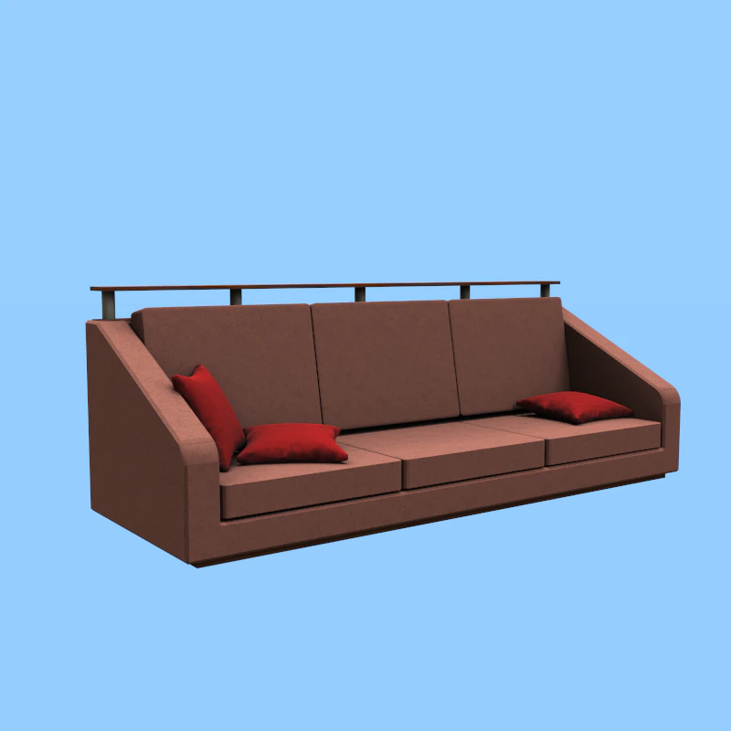 sofa 3D Model .c4d .max .obj .3ds .fbx .stl .blend