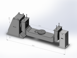 2500 kg positioner body 3D मॉडल