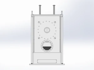 2500 kg positioner body 3D Model
