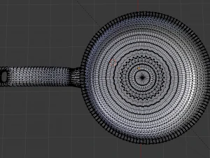 stone pan 3D Model