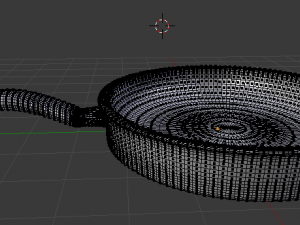 stone pan Model 3D